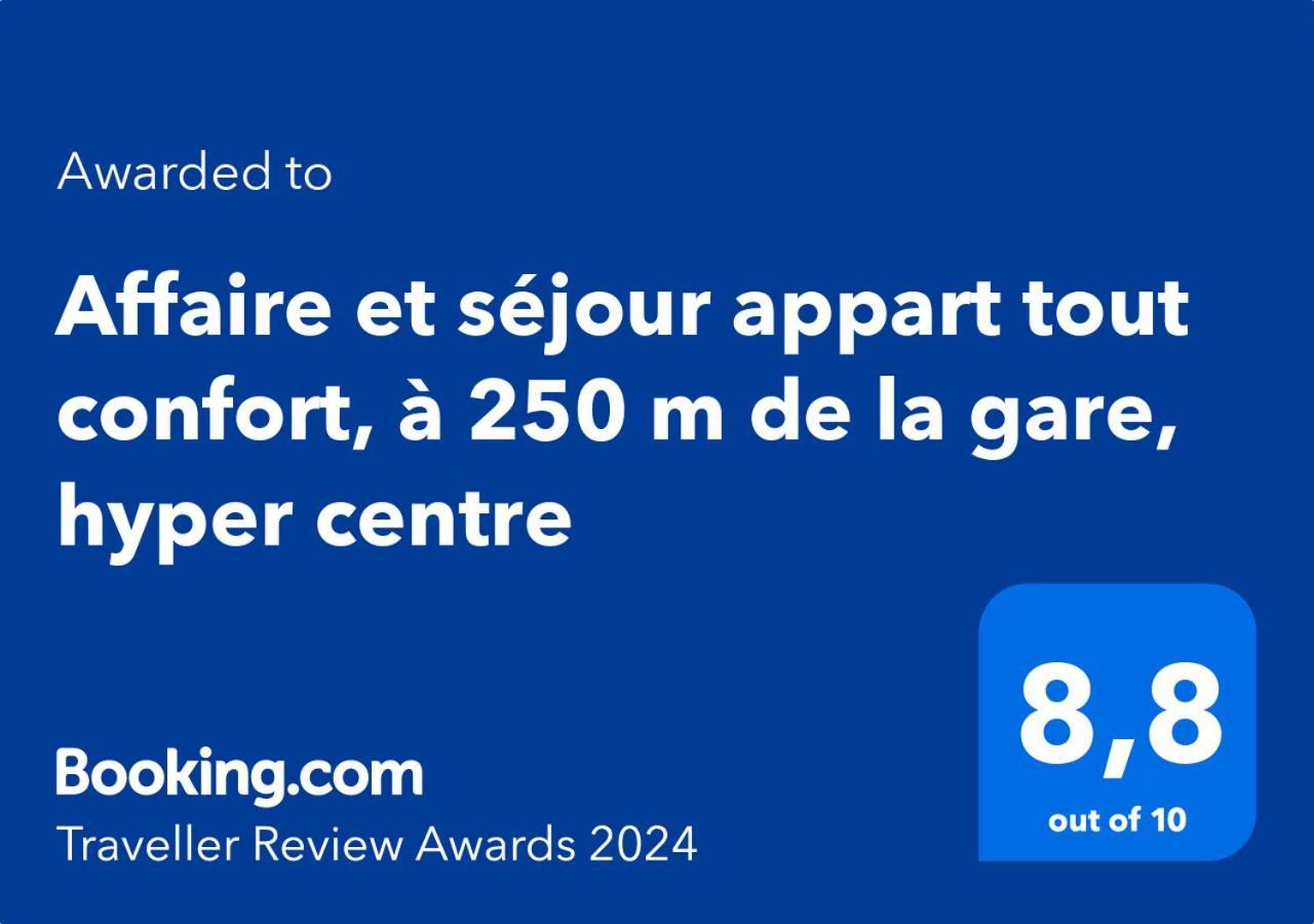Appartement Avec Balcon A 250 M De La Gare, Hyper Centre Tours Eksteriør billede
